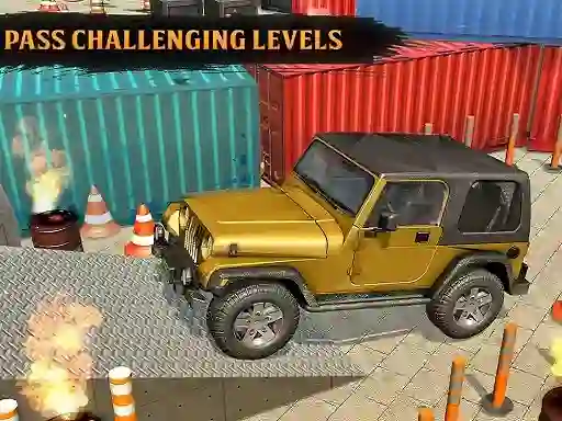 Jeu Classic Real 4x4 Jeep Parking Drive Game en ligne