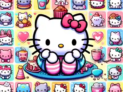 Jeu Cute Kitty Memory Challenge en ligne