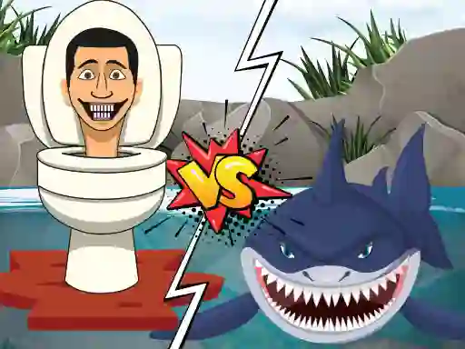 Jeu Hungry Shark Vs Skibidi en ligne