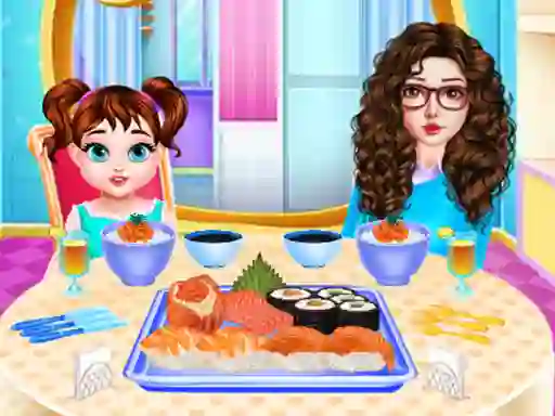 Jeu Baby Taylor Sushi Cooking en ligne