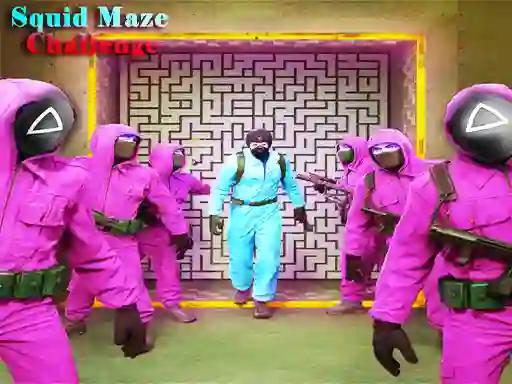 Jeu Squid Maze Challenge en ligne