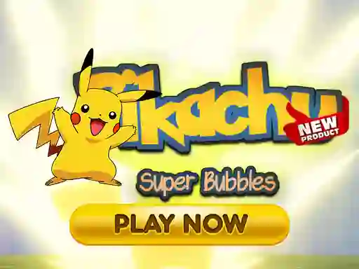Jeu Pikachu Super Bubbles en ligne