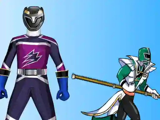 Jeu Power Rangers Dressup en ligne
