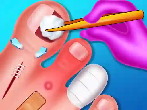 Jeu Funny Nail Doctor en ligne