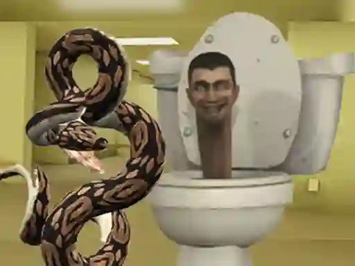 Jeu Python Snake Kill Skibidi Toilet Backrooms en ligne