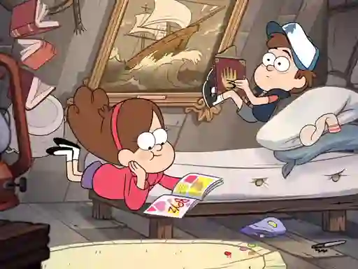 Jeu Gravity Falls Slide en ligne