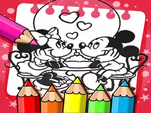 Jeu Mickey Mouse Coloring Book en ligne