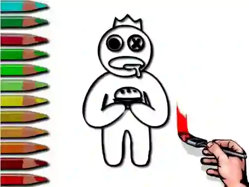 Jeu Rainbow Friends Coloring Book en ligne