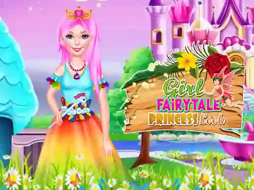 Jeu Girl Fairytale Princess Look en ligne