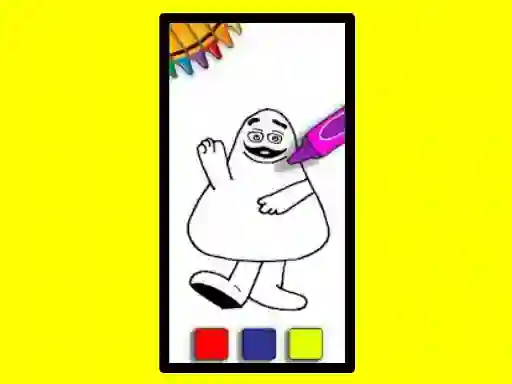 Jeu Grimace Coloring Book en ligne