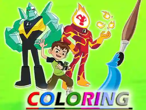 Jeu Ben 10 Coloring en ligne