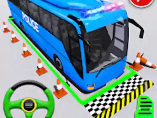 Jeu Modern Bus Parking en ligne