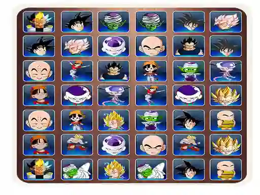 Jeu ?Find The Dragon Ball Z Face en ligne