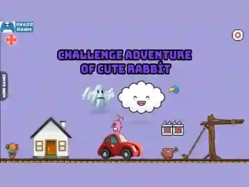 Jeu Challenge adventure of cute rabbit en ligne