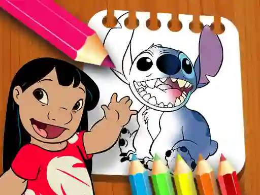 Jeu Lilo and Stitch Coloring Book en ligne