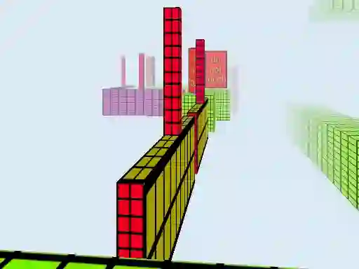 Jeu Bloxy Block Parkour en ligne