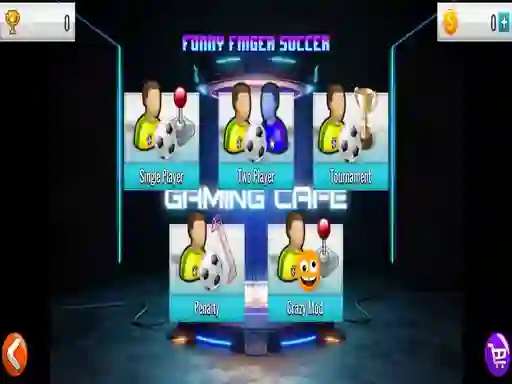 Jeu Funny Finger Soccer en ligne