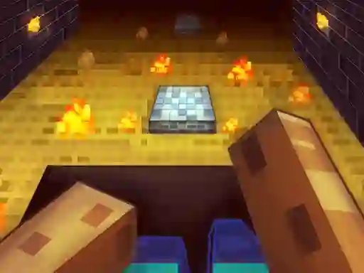 Jeu Parkour in the cave 3D en ligne