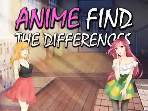 Jeu Anime Find The Differences en ligne