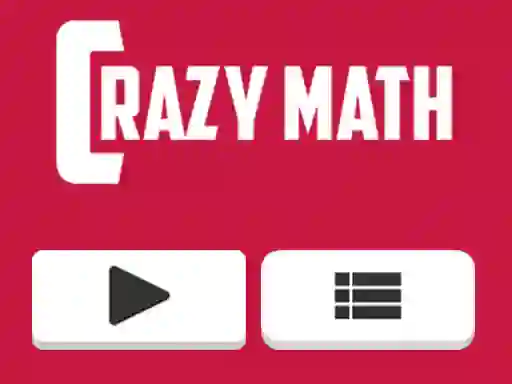 Jeu Crazy Math en ligne