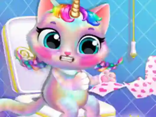 Jeu Twinkle My Unicorn Cat Princess Caring en ligne
