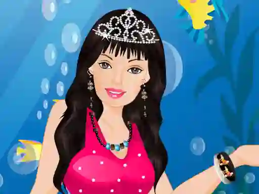 Jeu Barbie Mermaid Dressup en ligne