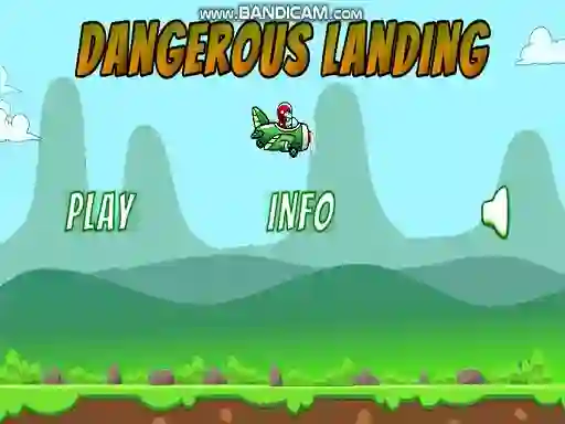 Jeu Dangerous Landing en ligne