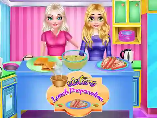Jeu Sisters Lunch Preparation en ligne
