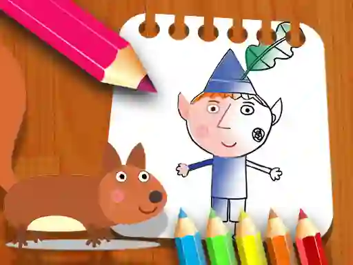 Jeu Ben Hollys Coloring Book en ligne