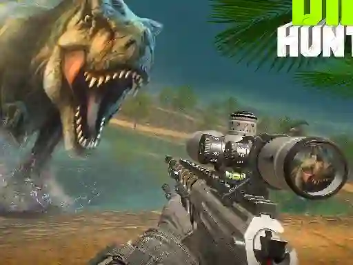 Jeu Sniper Dinosaur Hunting en ligne
