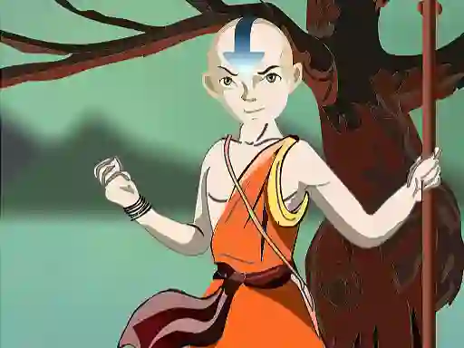 Jeu Avatar Aang DressUp en ligne