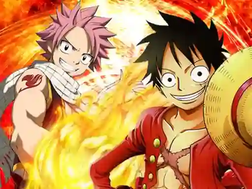 Jeu Fairy Tail Vs One Piece en ligne