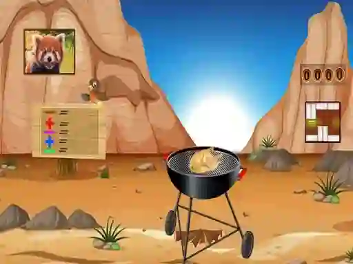 Jeu Grill Chicken Escape en ligne