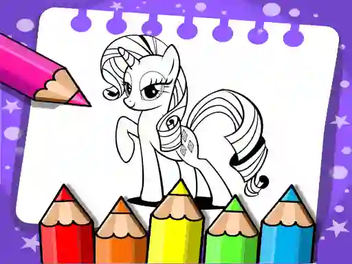 Jeu My Little Pony Coloring Book en ligne