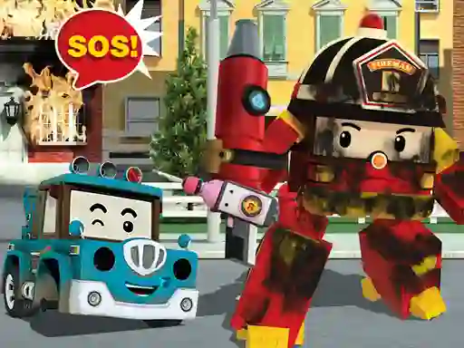 Jeu Robot Car Emergency Rescue 2 en ligne