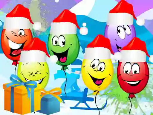 Jeu Christmas Balloons Bursting en ligne