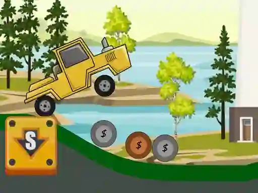 Jeu Hill Climb Tractor 2D en ligne