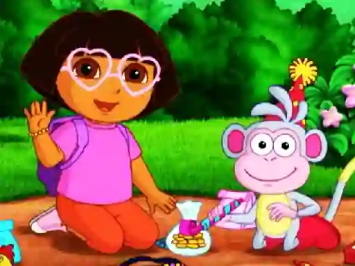Jeu Dora Kids Puzzles en ligne