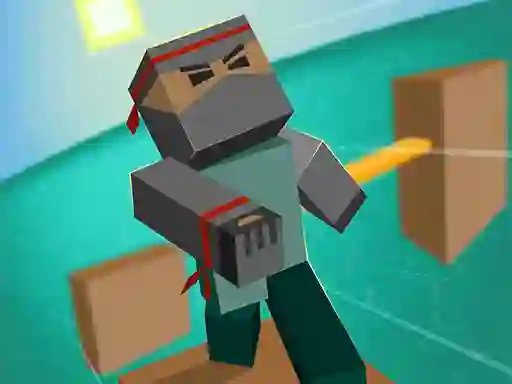 Jeu Blocky Parkour Ninja en ligne