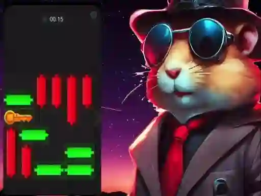 Jeu Hamster Puzzle Keys en ligne