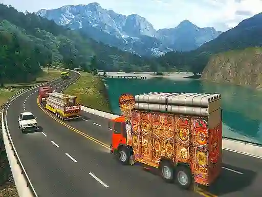 Jeu Indian Cargo Truck Gwadar Port Game en ligne