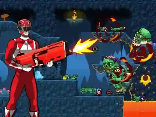 Jeu Power Rangers shoot Zombie en ligne