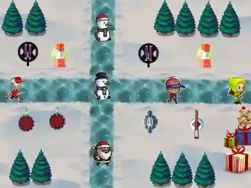 Jeu Christmas Defense en ligne