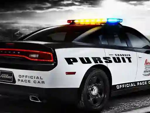 Jeu Police Cars Slide Puzzle en ligne