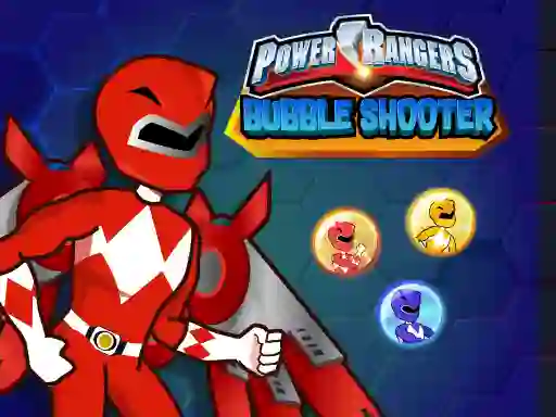 Jeu Power Rangers Bubble Shoot en ligne