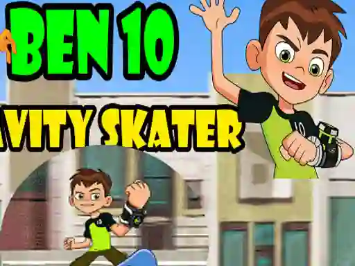 Jeu Ben 10 Gravity Skater en ligne
