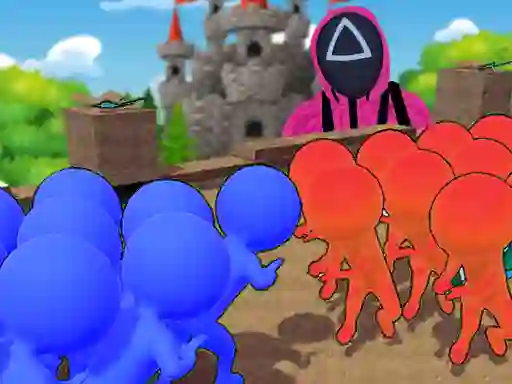 Jeu Squid Game Crowd Pusher en ligne