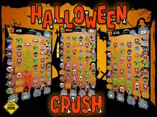 Jeu Halloween Crush en ligne