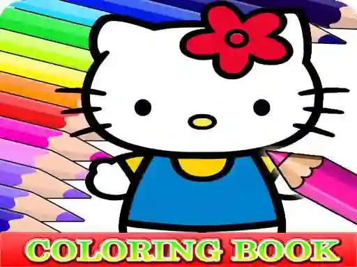 Jeu Coloring Book for Hello Kitty en ligne