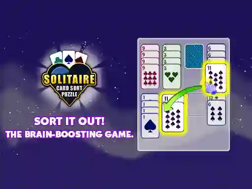 Jeu Solitaire Card Sort Puzzle en ligne